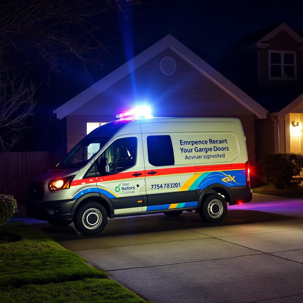 Professional emergency service service for garage doors